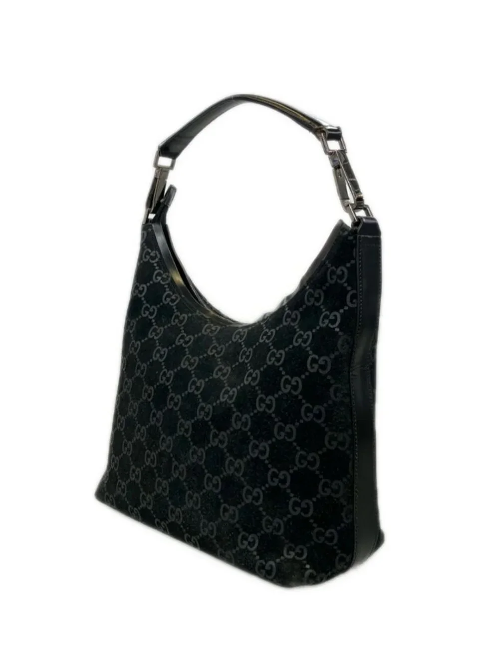 Gucci Shoulder Bag GG Suede
